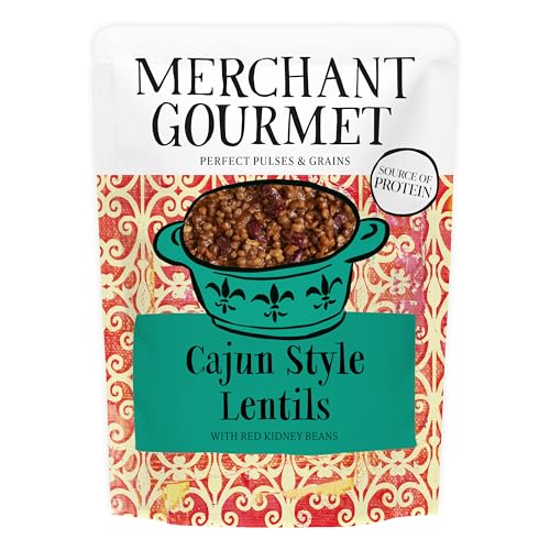 Merchant Gourmet Spicy Cajun Style Lentils and Red Kidney Beans