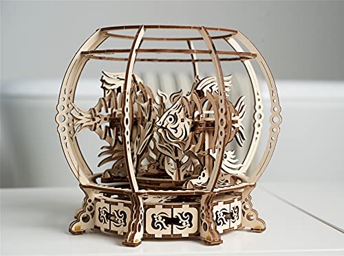 UGEARS Acquario Meccanico Puzzle 3D - Regalo per