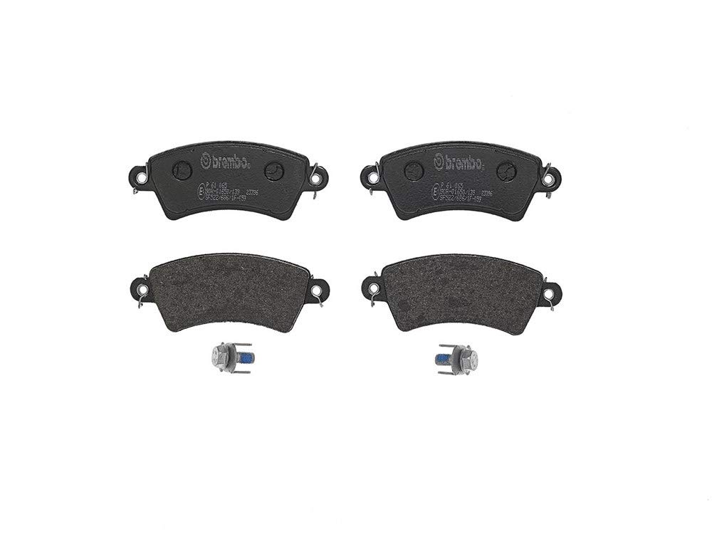 Brembo P 61 065 Bremsbelagsatz, Scheibenbremse - (4-teilig)
