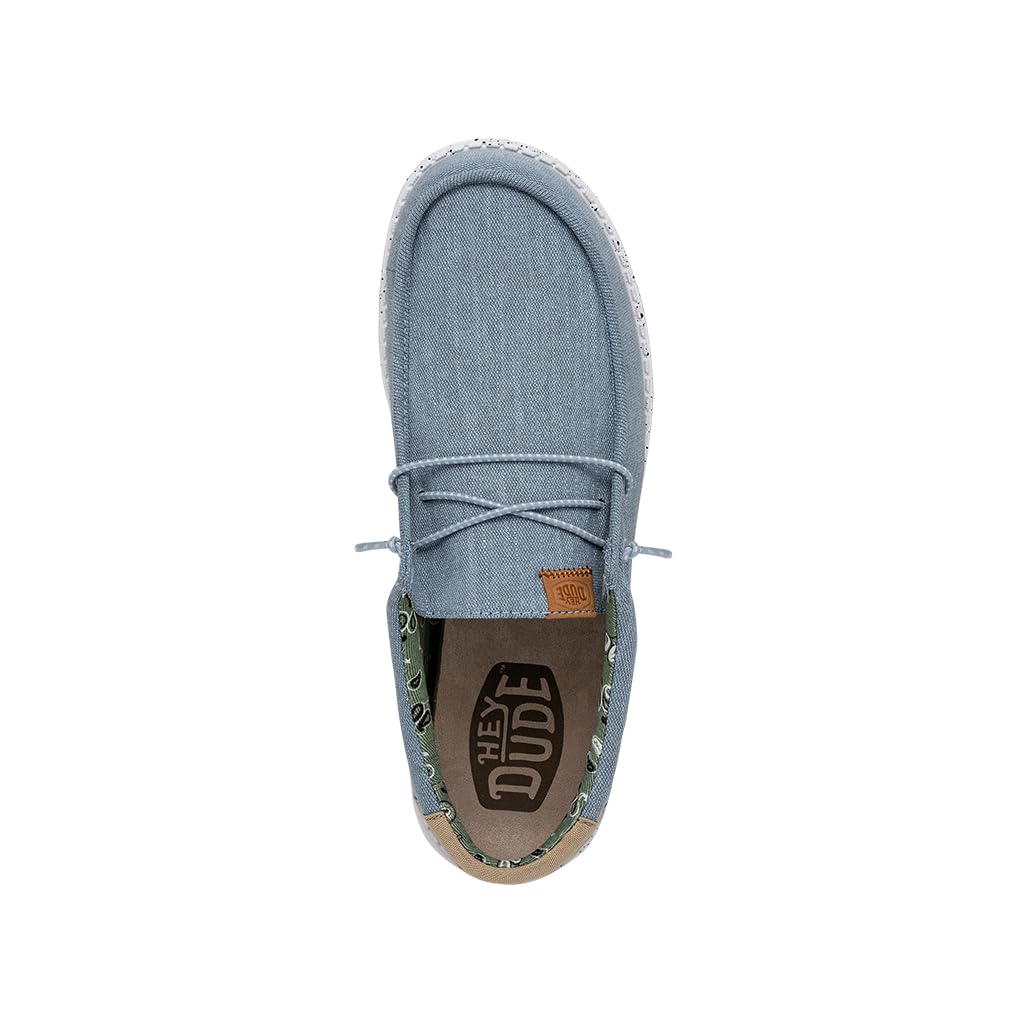 HEYDUDE Wally Washed Canvas MocassinoUomo