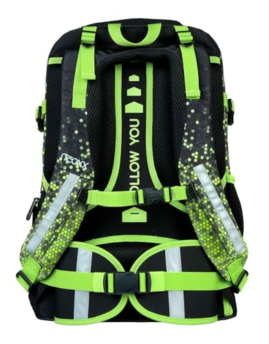 Mochila escolar ACTIVE Pro de tejido PET reciclado neoxx Pixel 4