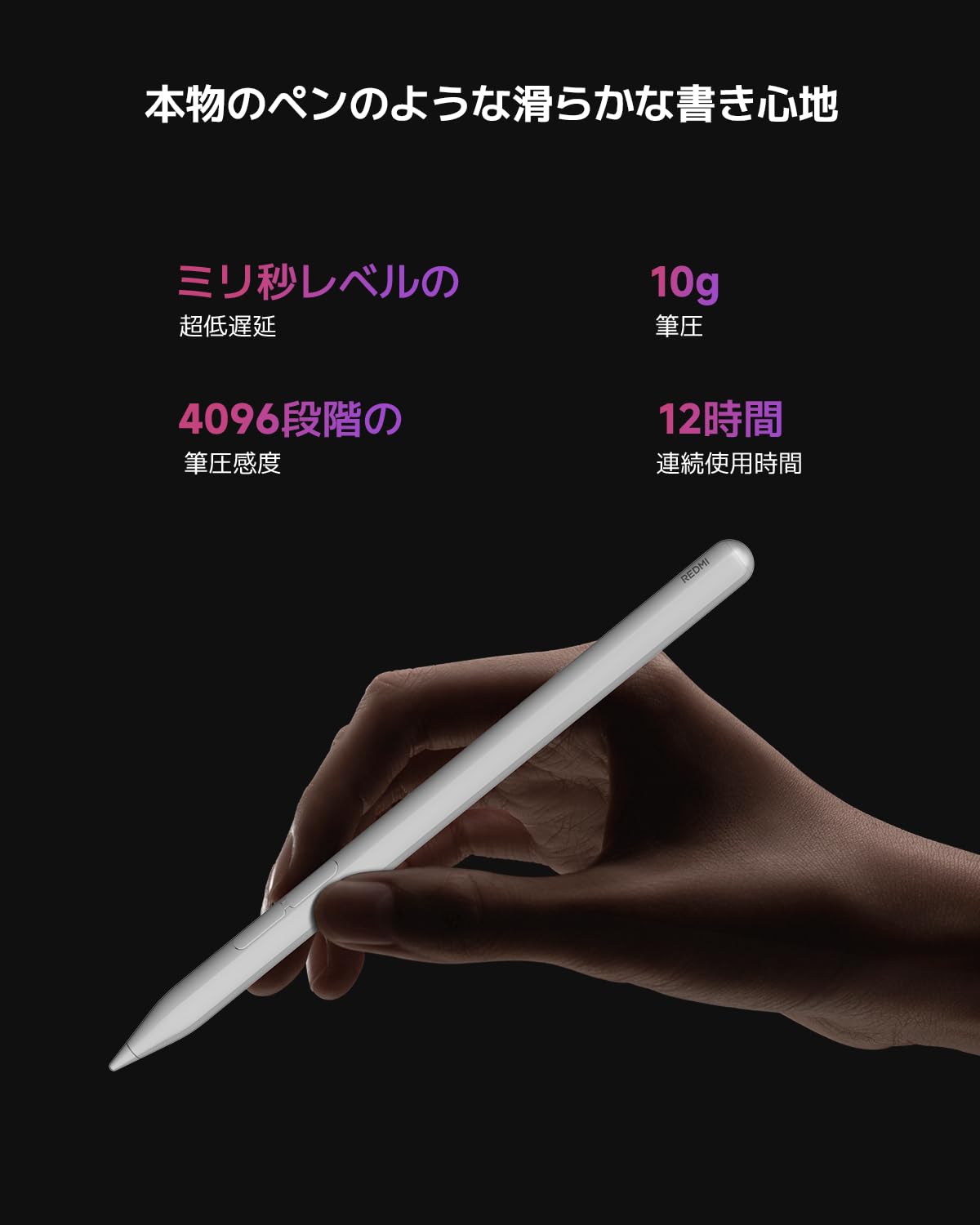 Amazon | シャオミ(Xiaomi) Redmi Pad 2 スマートペン ホワイト 超低