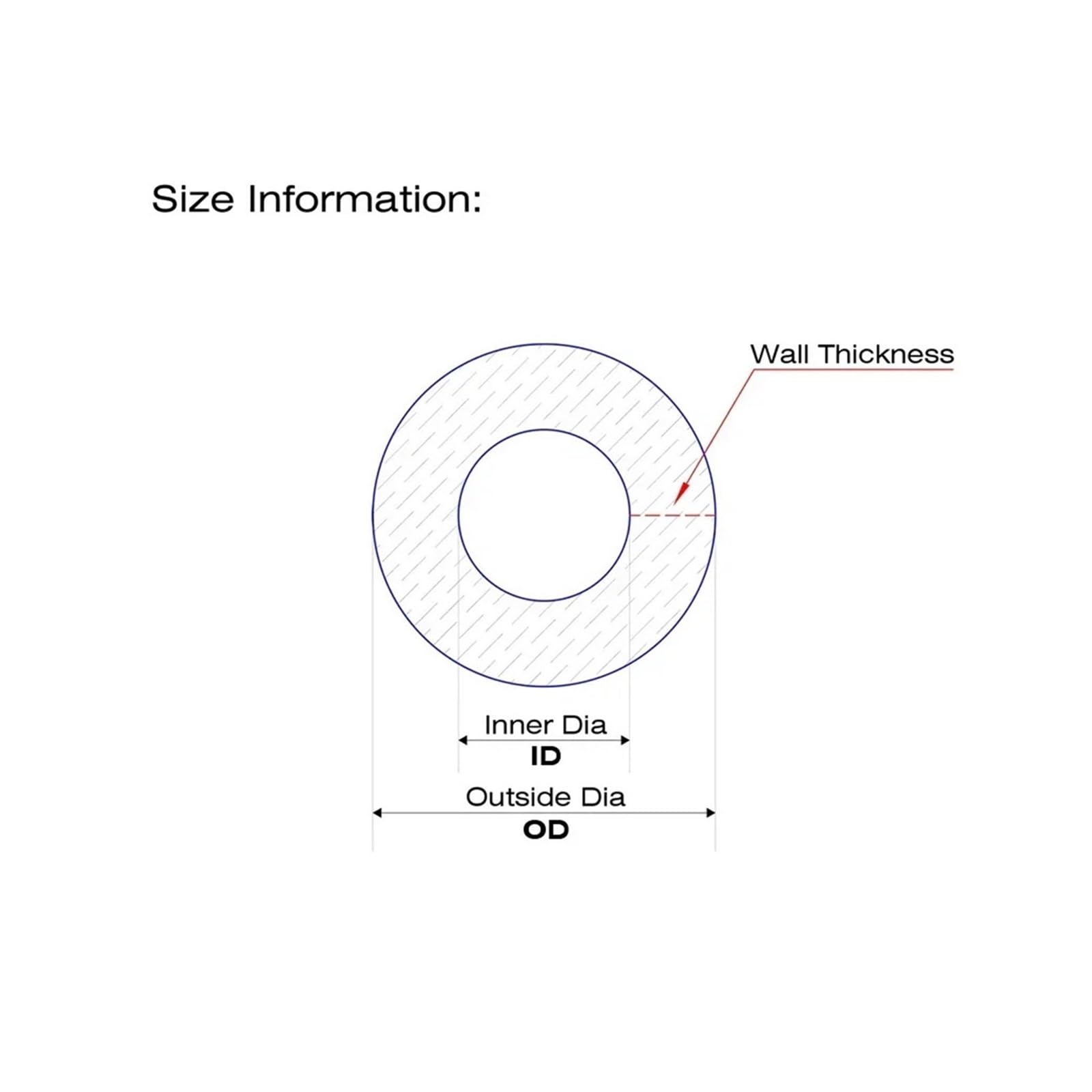 Tubo silicona ID 2-18mm resistente frío y envejecimiento | Flexible a bajas temperaturas, antienvejecimiento, seguro y fiable(10M_OD 10XID 5MM)