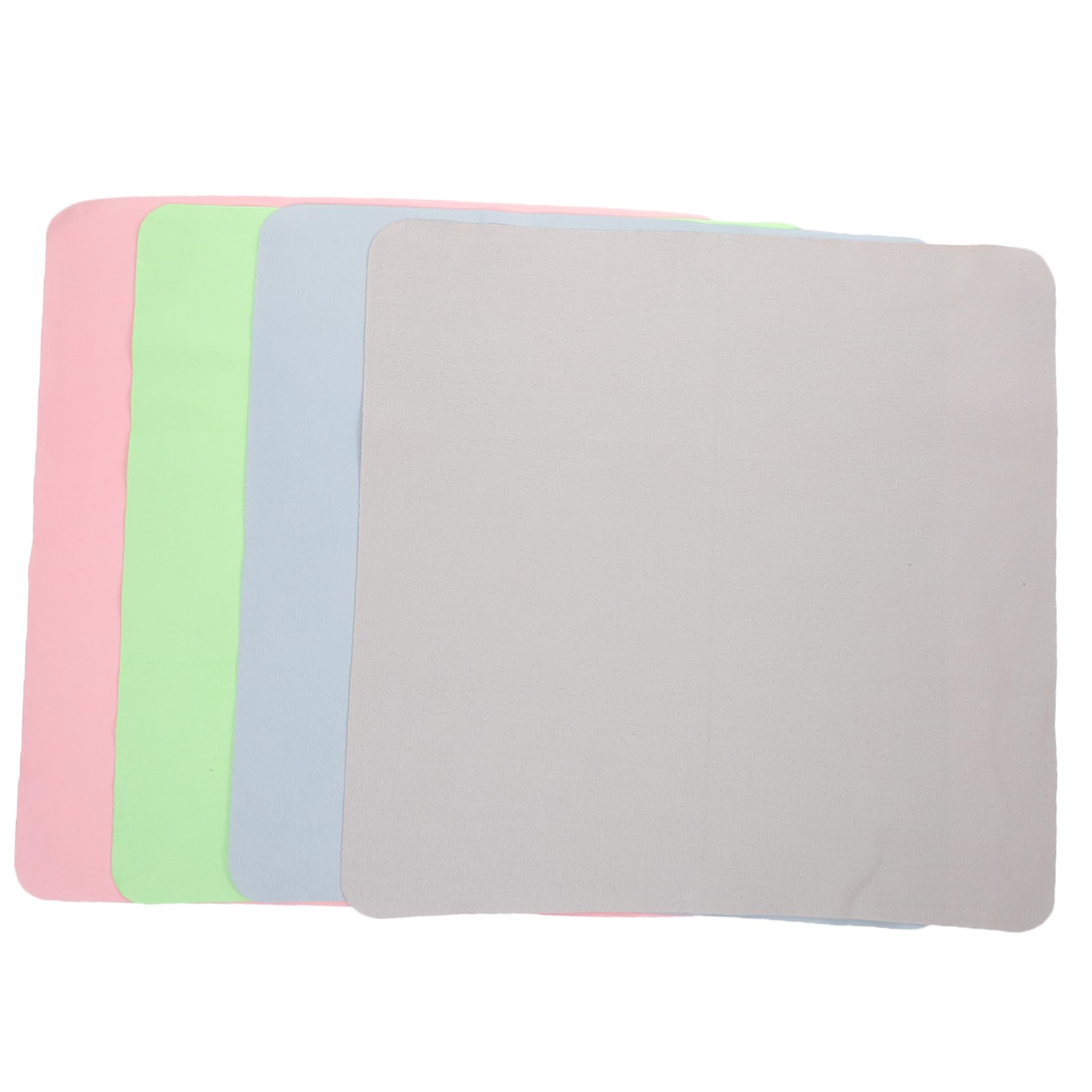 FRCOLOR 20pezzi Pz Panni Pulizia Occhiali Microfibra Panni Grandi Per Schermi Gioielli e Superfici Delicate Per Pulizia Elettronica e Occhiali