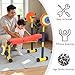 QXYBVD Kids Workout Equipment, Kids Weight Bench Set, Toddler Fitness Exercise Equipment, Workout Equipment for Children, Boys and Girls Exercises Ages 3-10 Year Old