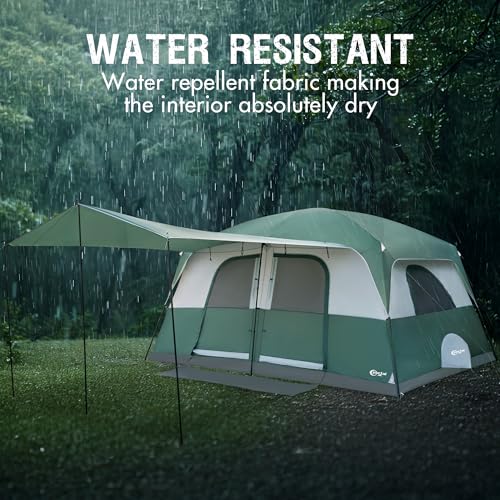 Heavy Duty 8-Person Camping Tent