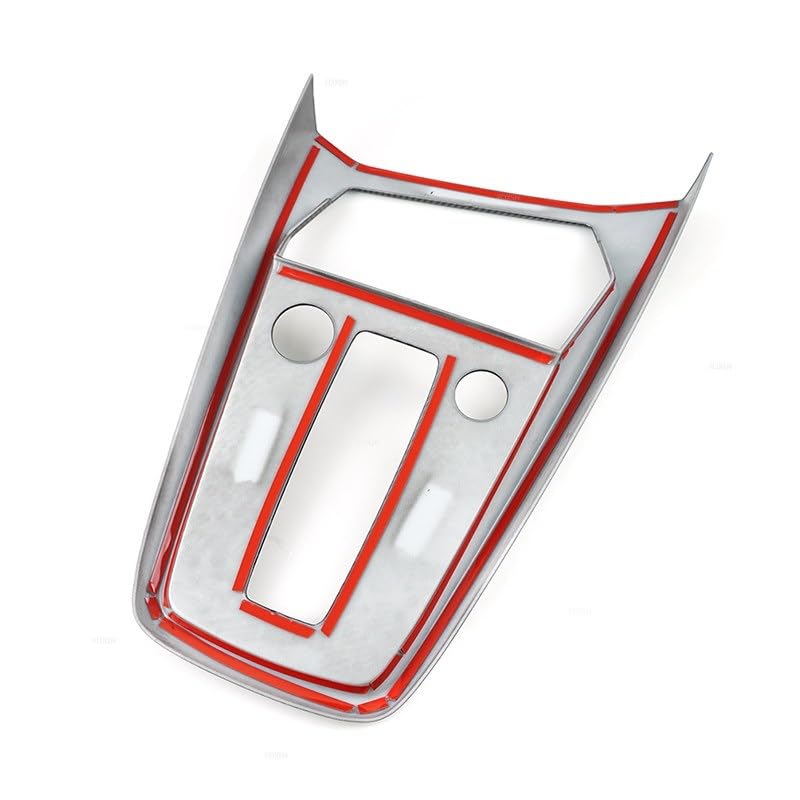 Consolle cover per interni CON GUIDA A SINISTRA Per A3 8Y 2019 2020 2021 Auto In Fibra Carbonio Texture Center Console Copertura Del Cambio Del Pannello Telaio Protezione Adesivi auto center(Outer fra