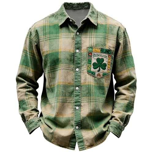 Chemise homme coton lin manche longue régulière printemps décontractée A55