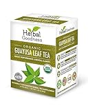 Herbal Goodness Organic Guayusa Leaf Tea Bags – Natural Energy Tea with Antioxidants & Smooth Caffeine | Smooth Focus | 24 Eco-Friendly Teabags – Caffeine Boost Without Jitters - | Yerba Mate Alternative, with Herbal Loose Leaf Tea Benefits