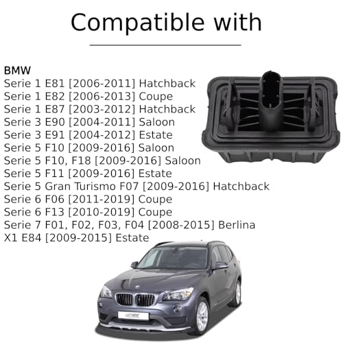Twowinds - Wagenheber Öffnung Abdeckung Aufnahme Hebebühne 51717237195 51717123311 E81 E90 E91 E87