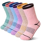 Eocom Kids Merino Wool Hiking Socks Toddlers Boys Girls Thermal Warm Winter Cushion Moisture Wicking Boot Crew...