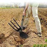 EUIJOIP Multi-Purpose Garden Hoe Tool – Heavy Duty...