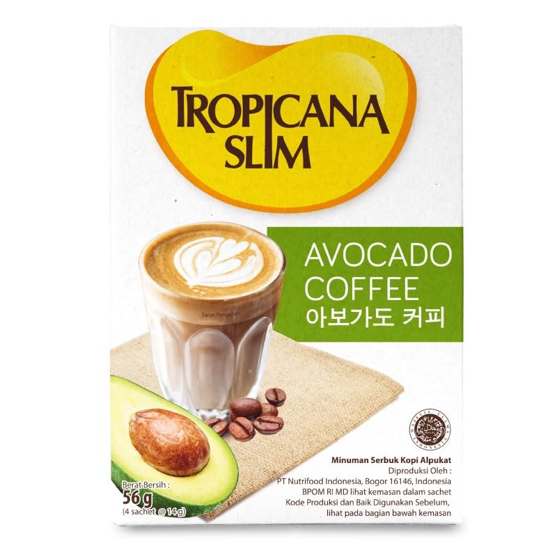 Tropicana Slim Avocado Coffee 4-ct, 56 gram (1 box) image 5