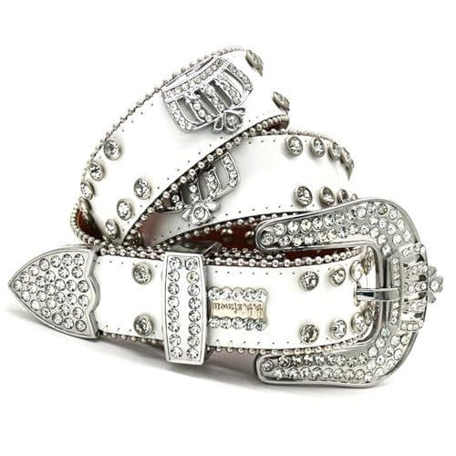 Ceinture en cuir réglable sans trou pour éliminer l'inconfort du style punk