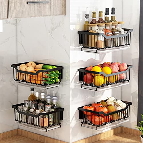 Frutero vertical de acero inoxidable para una cocina moderna y ordenada 7