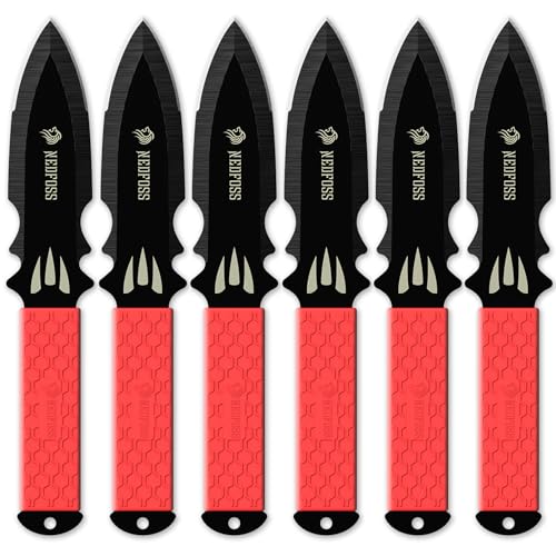 NedFoss BRAMBLE Throwing Knives 6Pack, 10