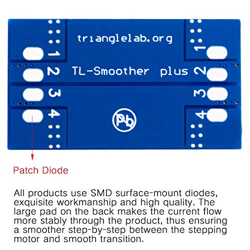 GeeekPi Pack of 4 TL-Smoother Module Kit with Heatsink & Du-pont Wire for Pattern Elimination Motor Filter Clipping Filter 3D Printer Motor Drivers Controller Terminator - Thumbnail 2