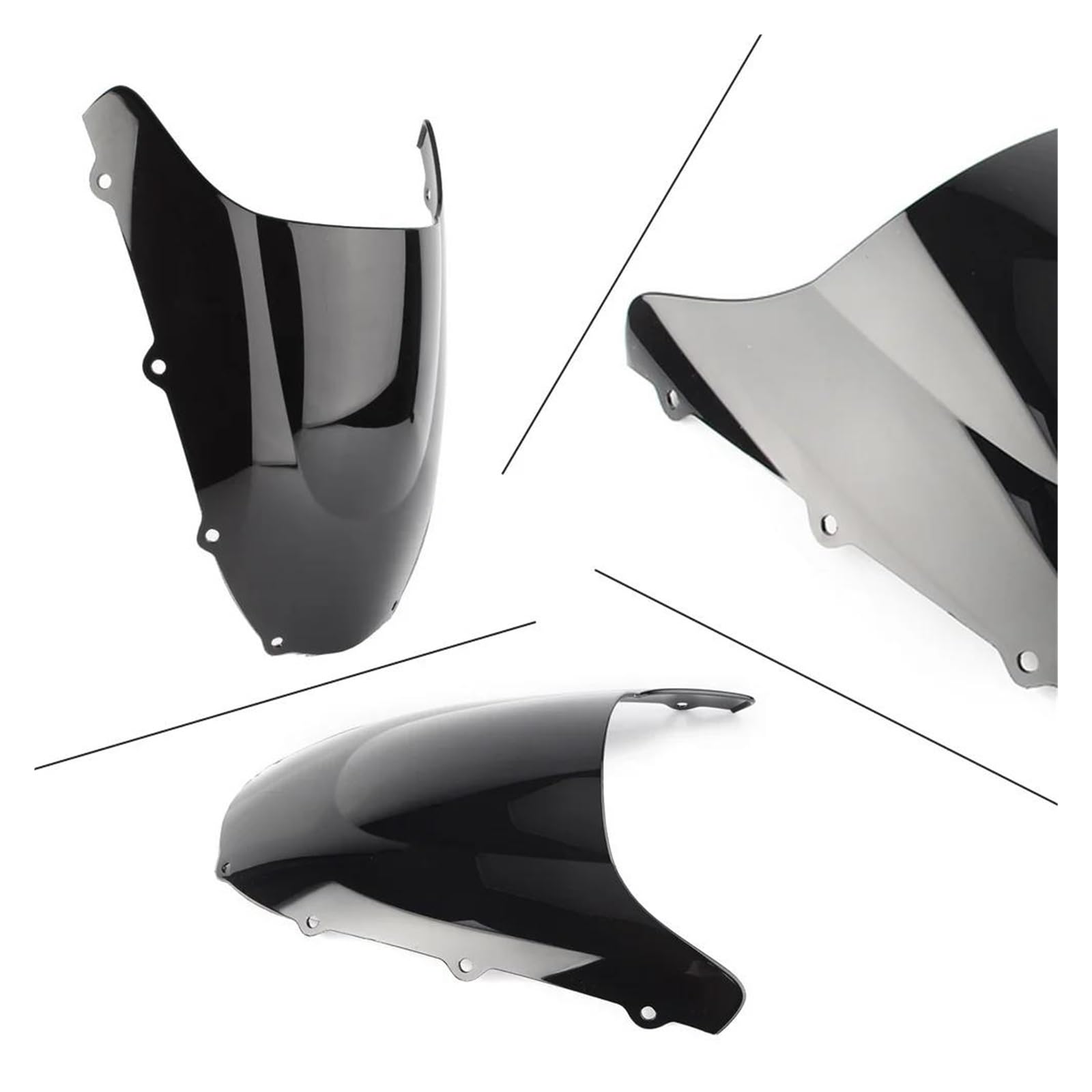 Amazon.co.jp: ウインドシールド用デフレクタ カワサキ用忍者用ZX9R用