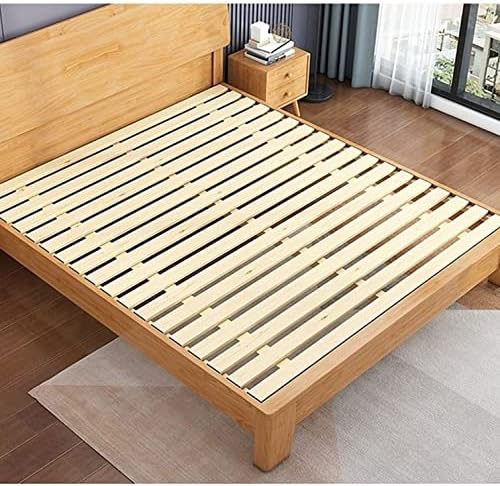 Solid Wood Bed Board Bed Slats, Portable Folding Bed,Solid Pine Wood Frame with Heavy Duty Foldable Mattress Support Slats Custom Size (W70xL200cm) (W80xL150cm(32x59in))