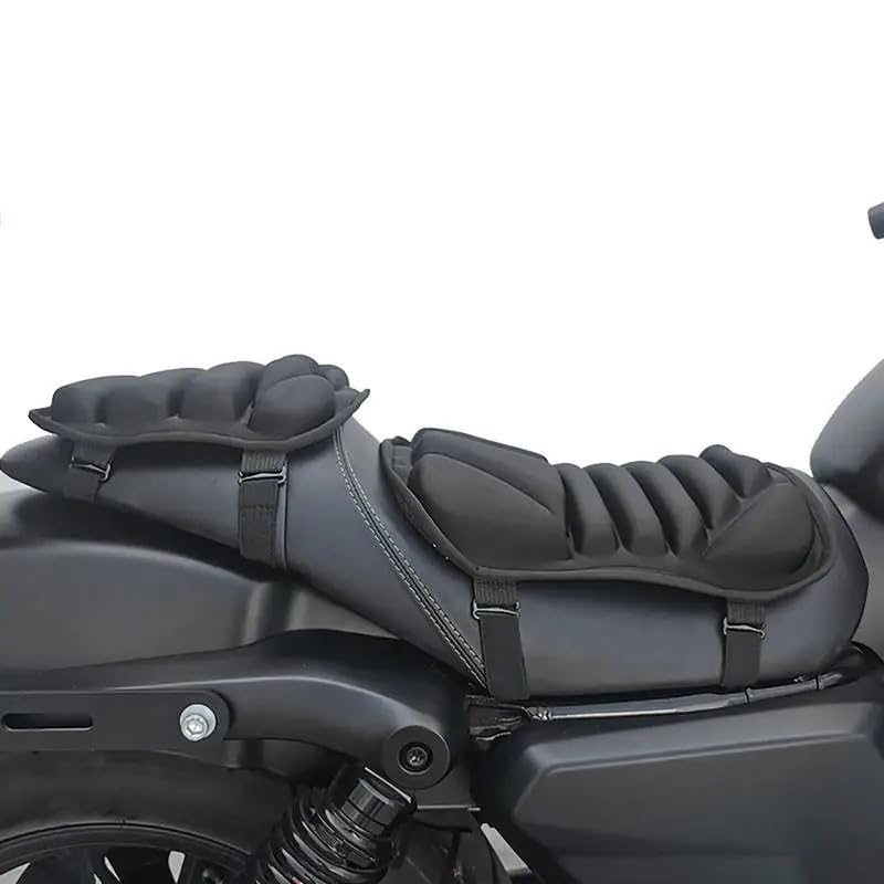 Funda para Asiento Moto 2 Uds Almohadilla para Asiento De Motocicleta Hion Transpirable Accesorios para Ti&Ger 800 Fundas Asiento