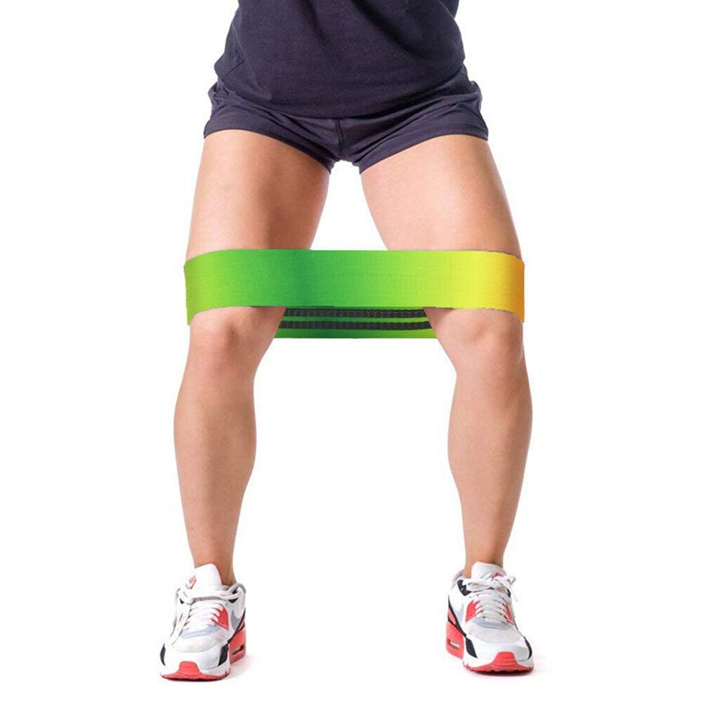 Luosi Exercise Bands Colors Yoga Resistance Bands Indoor Outdoor