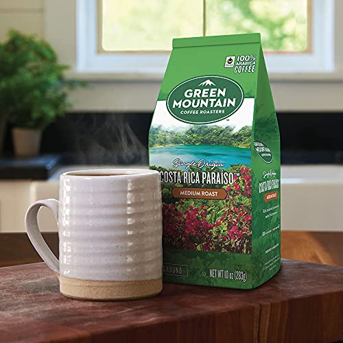 Green Mountain Coffee Roasters Costa Rica Paraiso Ground Coffee 10Oz (Pack Of 3) #TOP5