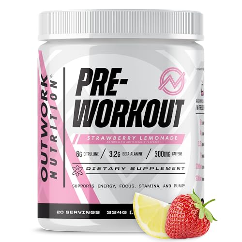 Outwork Nutrition Preworkout for Men & Women - Nootropic Pre