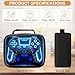 Fitvc Gamer Lunch Box for Boys,Leather Boys Lunch Bag for Kids,Gamer Gifts for Kids,Insulated Video Game Lunchbox,Reusable Portable Lunchbox for School Travel Picnic Hiking Beach