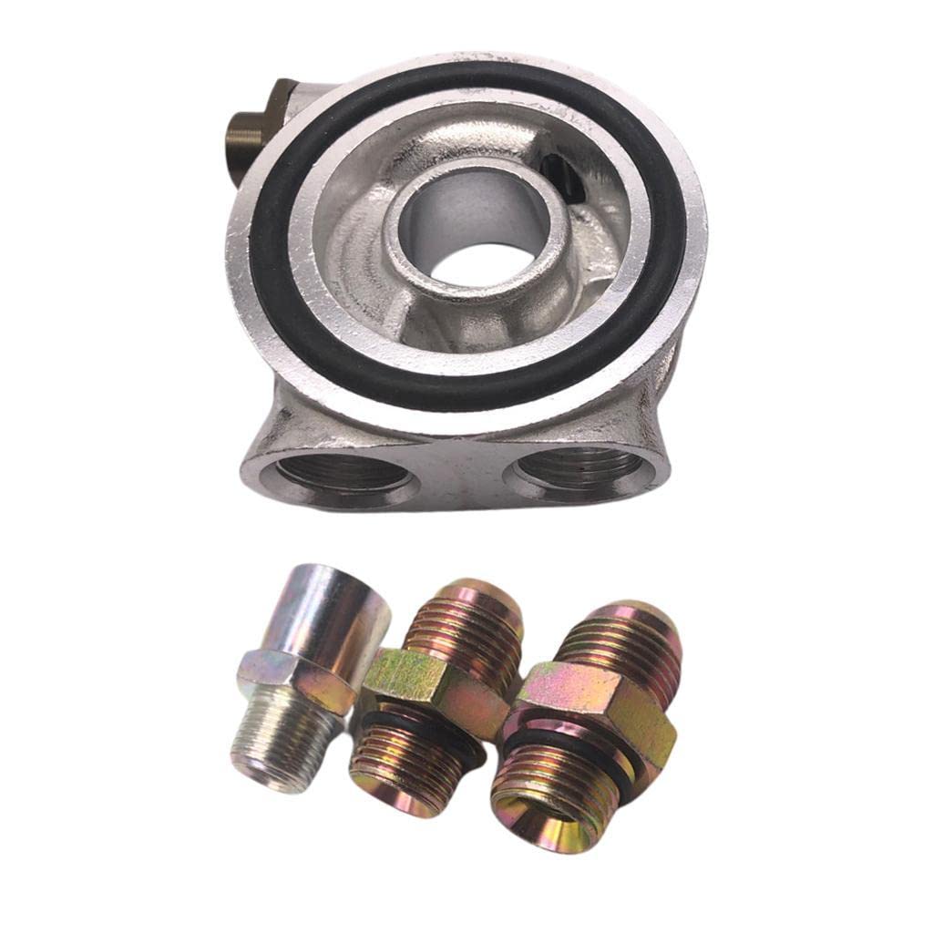 CALANDIS™ AN10 Aluminum Oil Filter Sandwich Block Adapter Gauge Sensor Plate | Oil Coolers | Cooling Systems | Car & Truck Parts | Parts & Accessories-image-1