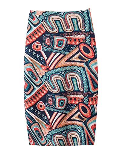 Falda con Estampado De Temperamento Bolso De Verano para Mujer Falda A La Cadera Falda De Un Solo Paso Cover