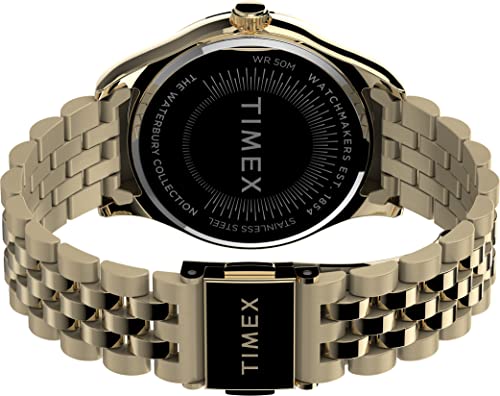 Montre Timex Waterbury Legacy finition soignée boîtier 34 mm à quartz