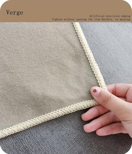Terassenteppich Aussen Wetterfest Deko Mädchenzimmer 140X200CM Netzdruckdesign Wohnzimmerteppich waschbar schmutzabweisend pflegeleicht Washable Rug Cozy Room Decor blau – Bild 3
