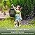 Pohabery Fairy Garden Statue Solar Garden Fairy with Lantern Light Outdoor Decoration Waterproof Solar Sculpture for Patio Yard Lawn Gift for Mom Grandma