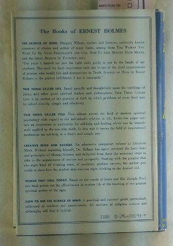 Words That Heal Today 0396030939 Book Cover