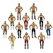 Top Right Toys Wrestling Toys, Set of 12 Boxing Action Figures and Wrestling Action Figures Playset for Kids - Pretend Play 7 Inch Wrestling Warriors