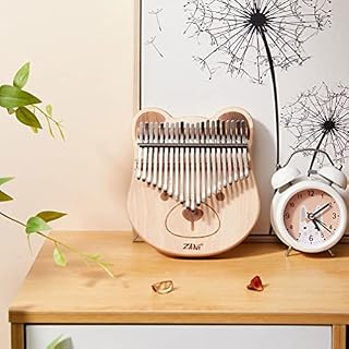 BIENKA Kalimba 21 Touches Pouce Piano Ours Dessin animé Mbira Doigt Piano Instrument de Musique Cadeaux for Les… - Les Beatles, Paul McCartney, John Lennon, RIngo Starr, George Harrison BIENKA Kalimba 21 Touches Pouce Piano Ours Dessin animé Mbira Doigt Piano Instrument de Musique Cadeaux for Les… – Image 3