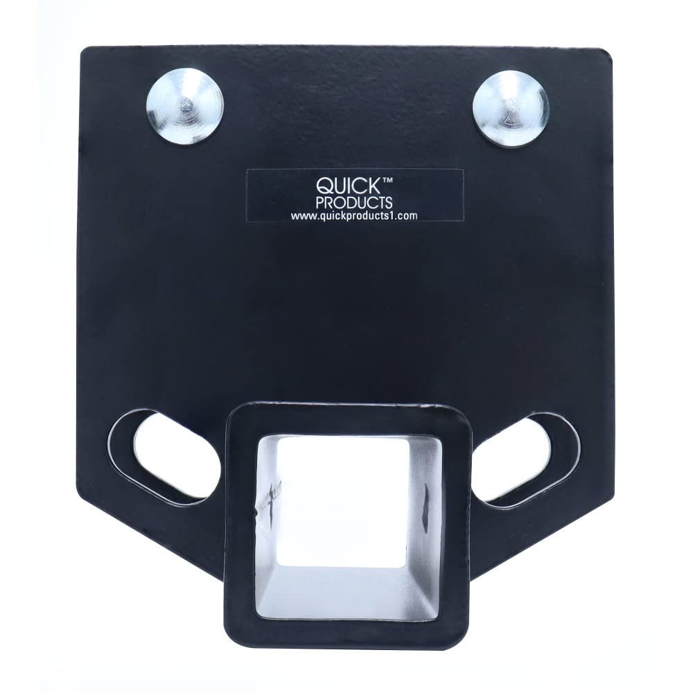 Quick Products QP-DBAR2SB Drop-Down Bumper Receiver Adapter with 2" Receiver - Fits 2" x 4" Bumper