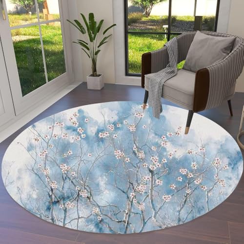Tapis rond 3D oiseau pour sublimer le sol de votre salon - 3