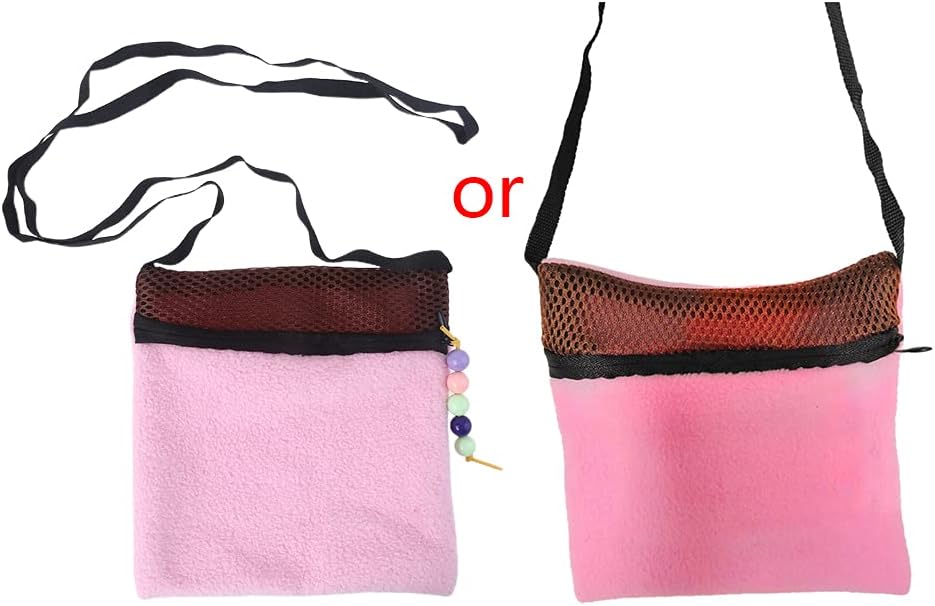 Portable Hamster Breathable for Carrier Bag with Detachable Strap Handbags Travel Bag for Small Pet Animal for C Sugar Sugar Accessories Carrier Pouch Toys Clothes