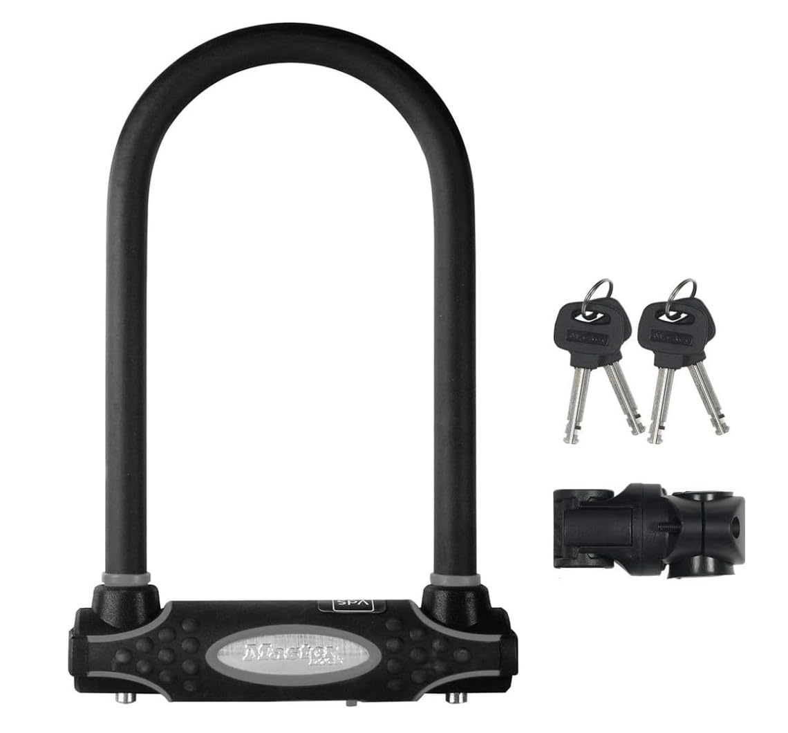 Master Lock 8195 Bügelschloss, Black, 13 x 210 x 110 mm