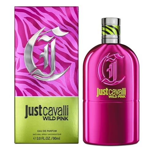 ROBERTO CAVALLI Just Cavalli Wild Pink Eau De Parfum, Perfume Spray For Women, 3.0 Fl. Oz.