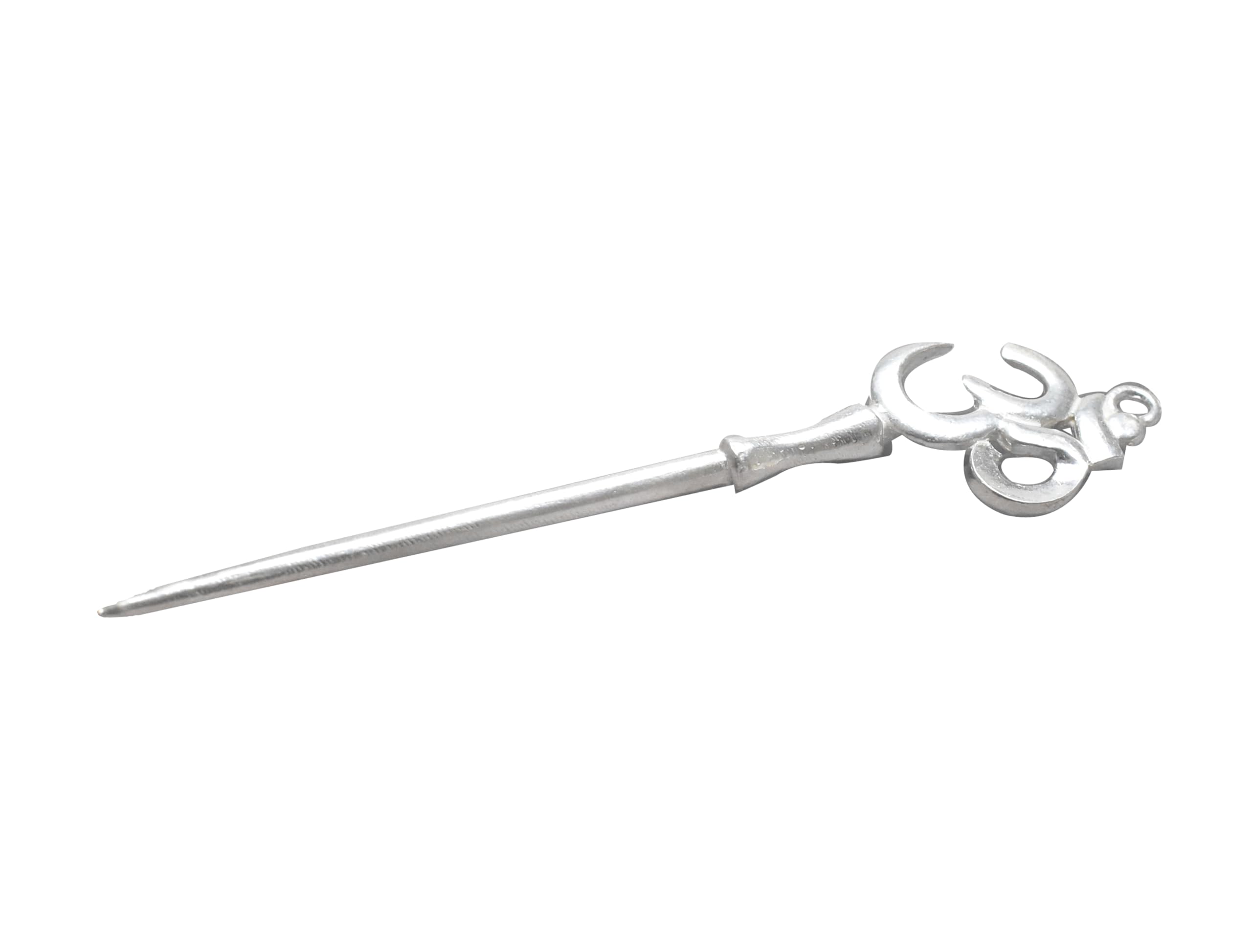 KMJ Pure Silver Tilak Stick for Pooja, Prayers, and Rituals (Weight 4-5 Grams)