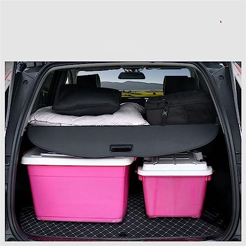 Cortina protectora de seguridad para maletero compatible con Cadillac XT4 4