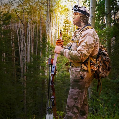 Image of Camo Balaclava Ski Face Mask UV Protector for Man and Women Hunting Fishing Motorcycle Windproof&Military Tactical