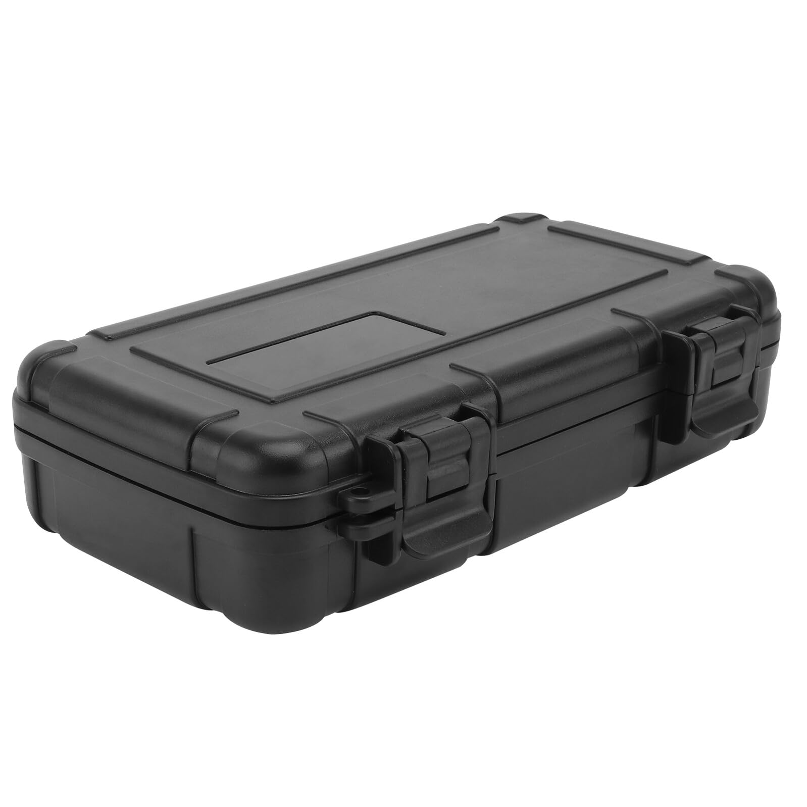 Scatola Portaoggetti Serratura a Combinazione Contenitore Portasigarette e Cassetta degli Attrezzi Portatile in Plastica Rigida Nera Chiusura in Acciaio Inox per Uso Domestico