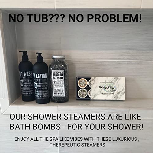 Shower Bombs Aromatherapy - Shower Steamers With Organic Essential Oils For Vaporizing Steam Spa, Relaxation And Stress Relief. Vapor Shower Tablets, Shower Melts - Self Care Gifts For Women And Men #TOP5