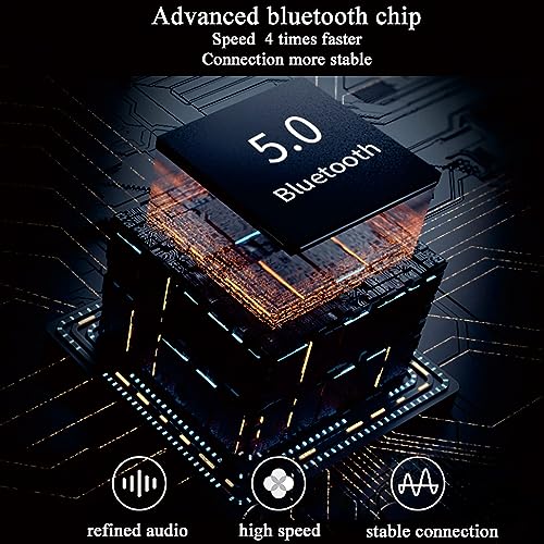 Smart Glasses Bluetooth-Audio Glasses with Speakers Music Glasses, Touch Voice Assistant, Blue Light Lenses, Hands Free Calling, Open Ear Sound Glass(Black) - Image 5