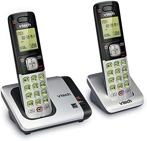VTech CS6719-2 2-Handset Expandable Cordless Phone with Caller ID/Call Waiting, Handset Intercom & Backlit Display/Keypad (Renewed)