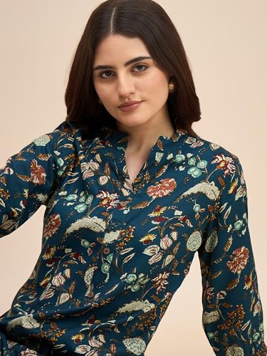 Image of Truvon Fashions Women's Co-Ords Set, Kurta and Pant Set
