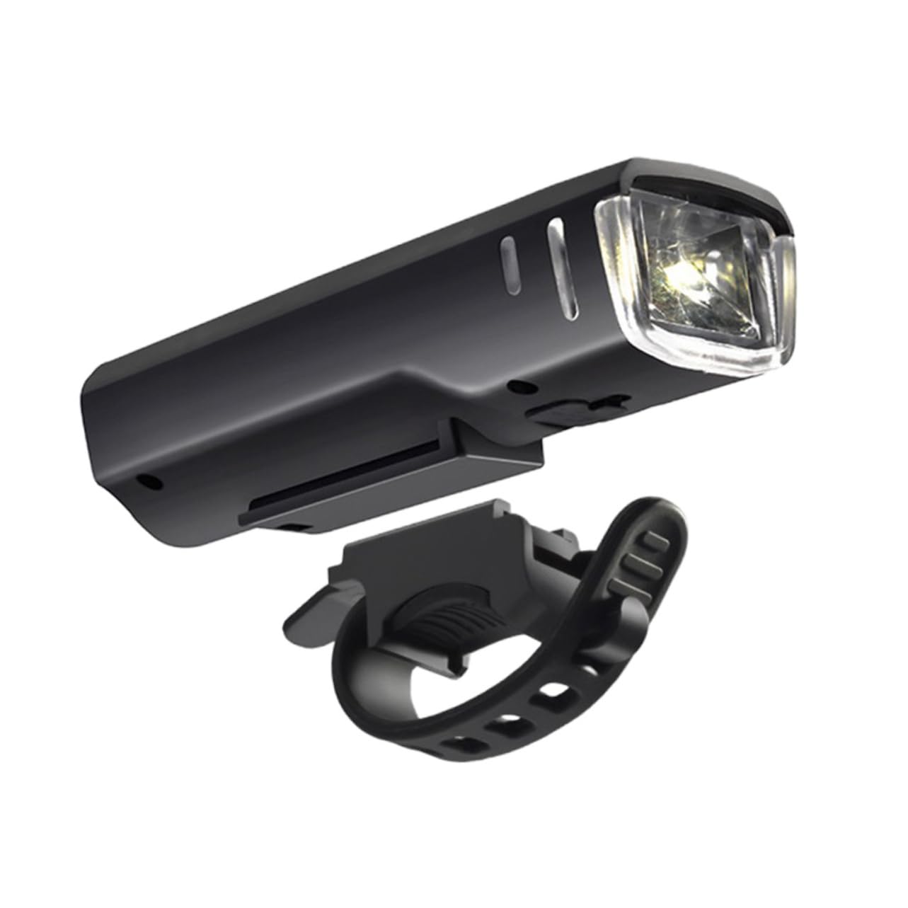 Mikikit Mountain Bike Led Light Waterproof Bike Lamp Light Sensor Easy to Install USB Rechargeable 4 Bright Modes 2000mah Battery